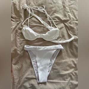 Monday Swimwear Set Size XS White